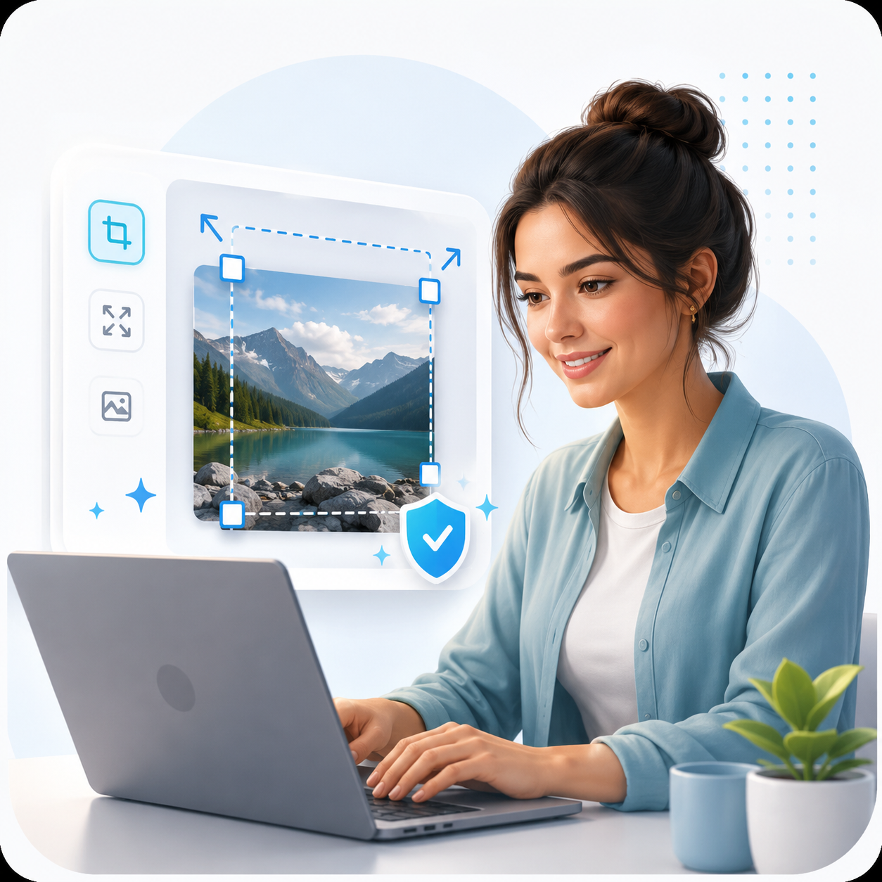 Como redimensionar imagem online sem perder qualidade
