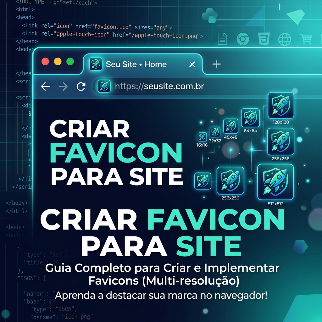 Como criar favicon para site — guia completo