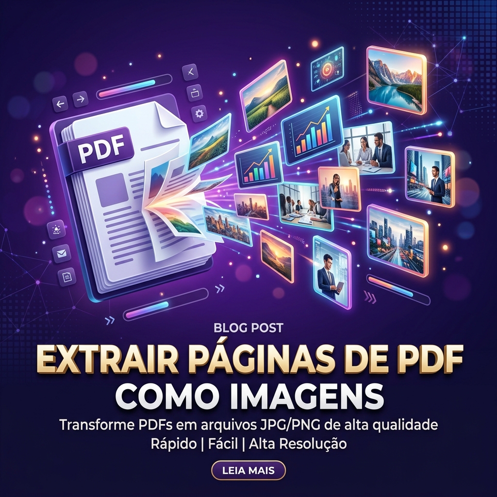 Como extrair páginas de um PDF como imagens