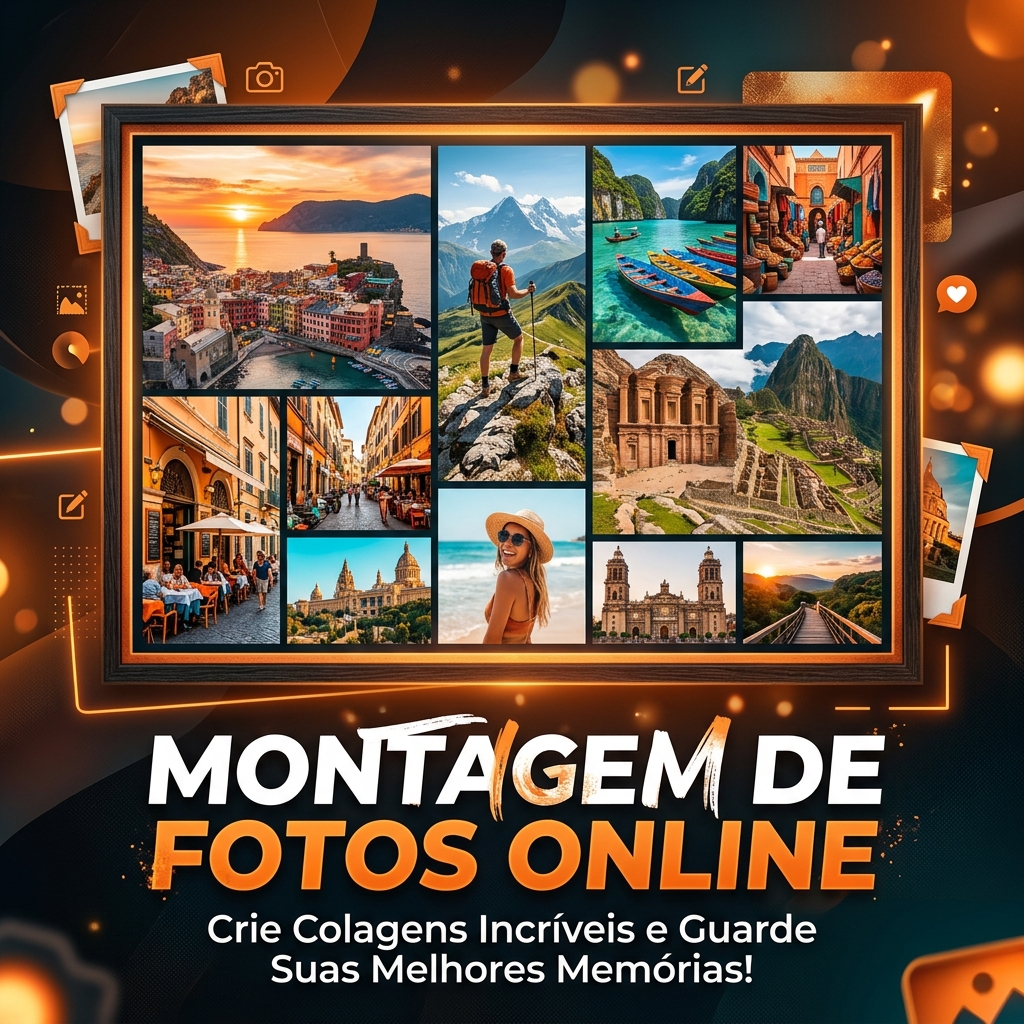 Como fazer montagem de fotos online grátis