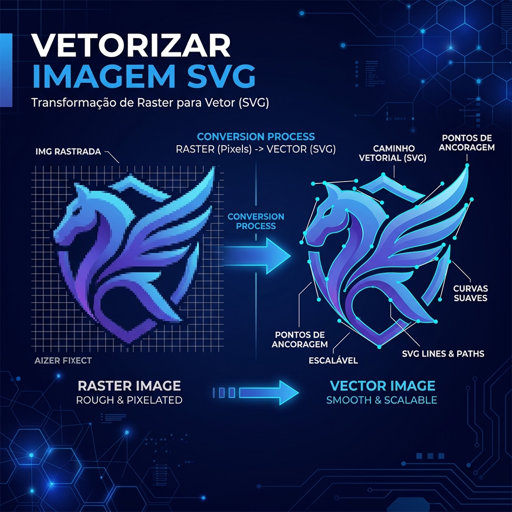 Como transformar imagem em vetor SVG online